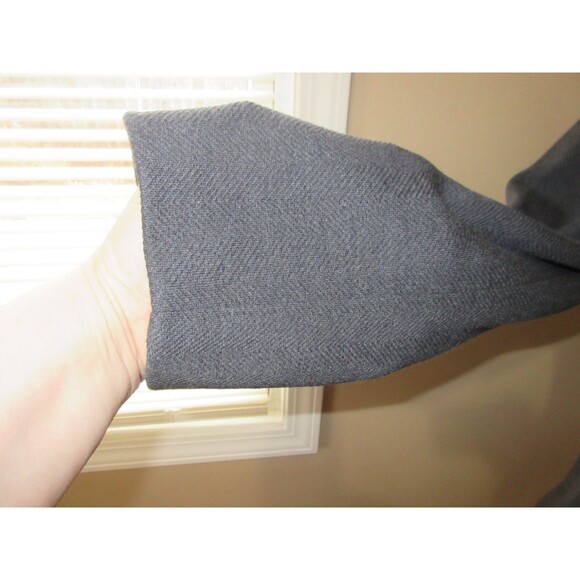 Vtg. Dalton Long Dress Coat Women's Sz 12 Gray Lined 100% Virgin Wool - Picture 6 of 6